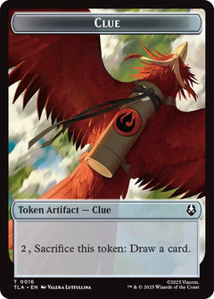 Ally (0008) // Clue (0016) Double-Sided Token [Avatar: The Last Airbender Tokens]-2