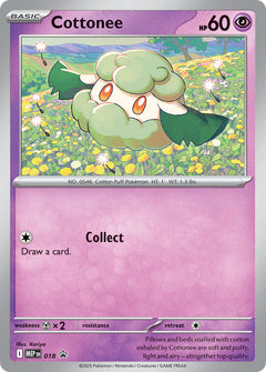 Cottonee (018) (Cosmos Holo) [Mega Evolution Promo]-1