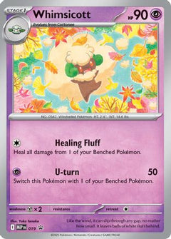 Whimsicott (Cosmos Holo) 019  - Holofoil ME Mega Evolution Promo - Promo-1