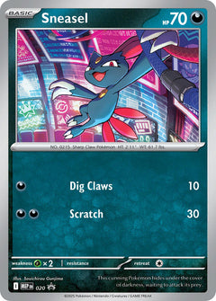 Sneasel (020) (Cosmos Holo) [Mega Evolution Promo]-1