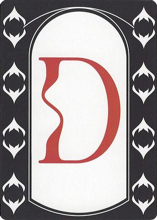 Letter Card - D [Secret Lair Countdown Kit]-1