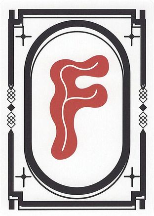 Letter Card - F [Secret Lair Countdown Kit]-1