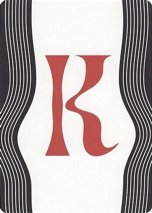 Letter Card - K [Secret Lair Countdown Kit]-1