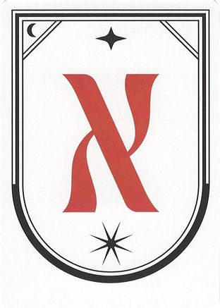 Letter Card - X [Secret Lair Countdown Kit]-1
