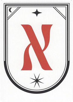 Letter Card - X [Secret Lair Countdown Kit]-1