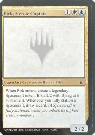 Pirk, Heroic Captain [Unknown Event]-1