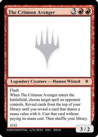 The Crimson Avenger [Unknown Event]-1