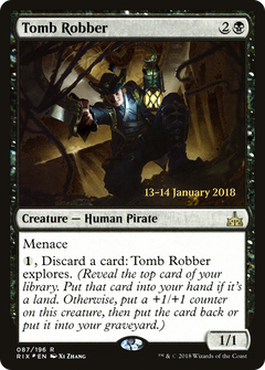 Tomb Robber [Rivals of Ixalan Prerelease Promos]-1