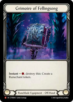 Grimoire of Fellingsong [PEN092] (Compendium of Rathe)-1