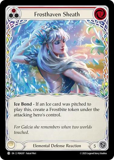 Frosthaven Sheath [PEN207] (Compendium of Rathe)  Rainbow Foil-1