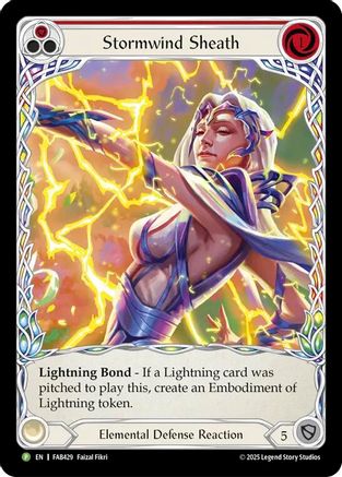 Stormwind Sheath - FAB429 (FAB429) - Flesh and Blood: Promo Cards Cold Foil-1