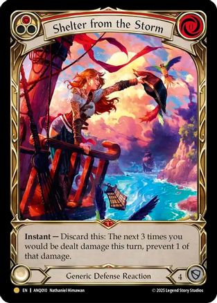 Shelter from the Storm [ANQ010] (Compendium of Rathe - Antiquity Pack)  Rainbow Foil-1
