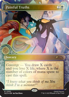 Painful Truths (Rainbow Foil) (SLD-2302) - Secret Lair Drop Series Foil-1
