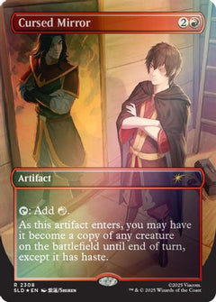 Cursed Mirror (Rainbow Foil) (SLD-2308) - Secret Lair Drop Series Foil-1