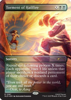 Torment of Hailfire (2287) (Rainbow Foil) (SLD-2287) - Secret Lair Drop Series Foil-1