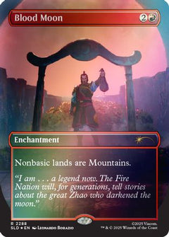 Blood Moon (Rainbow Foil) (SLD-2288) - Secret Lair Drop Series Foil-1