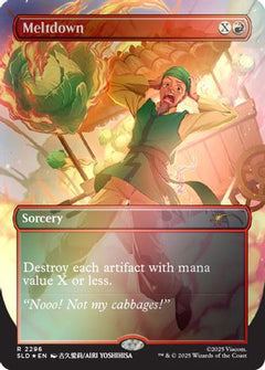 Meltdown (Rainbow Foil) (SLD-2296) - Secret Lair Drop Series Foil-1