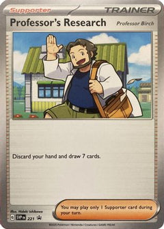 Professor's Research 221  SV Scarlet & Violet Promo Cards - Promo-1