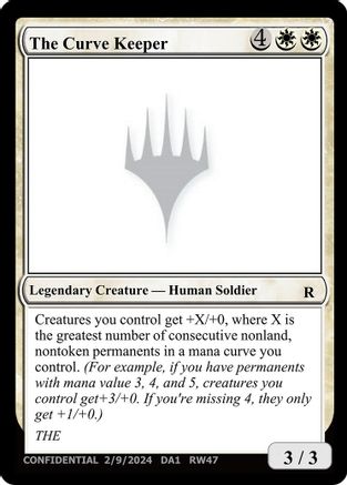 The Curve Keeper (-) - Un-Known Event Playtest Cards-1