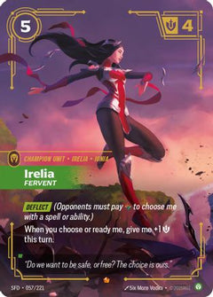 Irelia - Fervent (057/221) - Spiritforged Foil-1