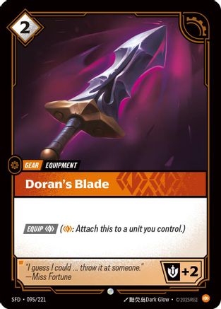 Doran's Blade (095/221) - Spiritforged-1