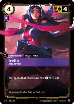 Irelia - Graceful (141/221) - Spiritforged Foil-1