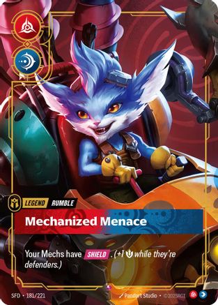 Rumble - Mechanized Menace (181/221) - Spiritforged Foil-1