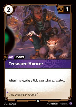 Treasure Hunter (130/221) - Spiritforged Foil-1