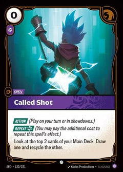 Called Shot (122/221) - Spiritforged-1