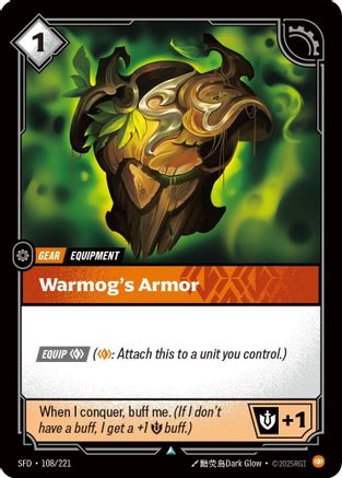 Warmog's Armor (108/221) - Spiritforged Foil-1