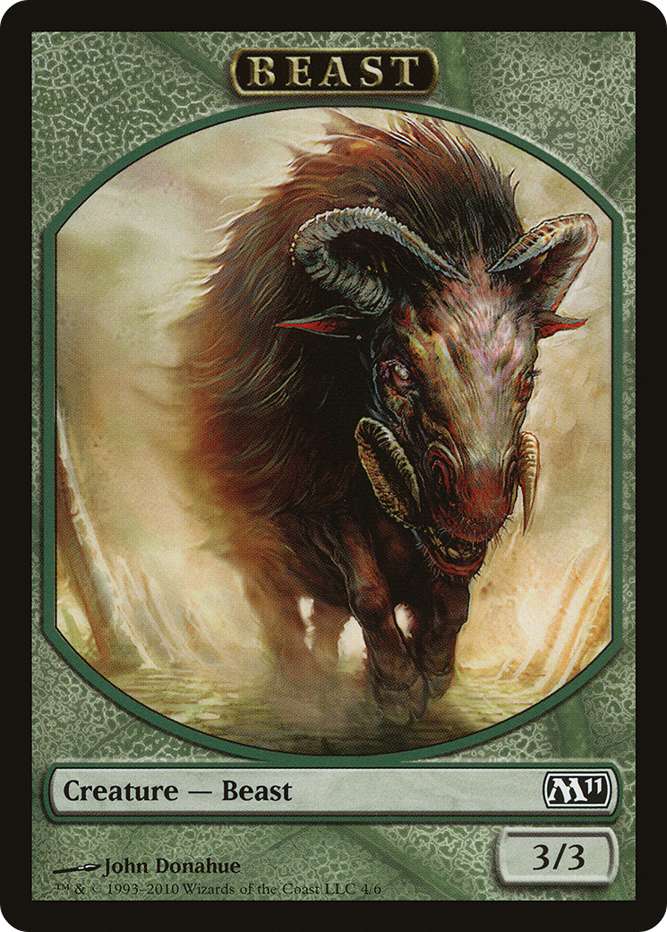 Beast Token [Magic 2011 Tokens]-1