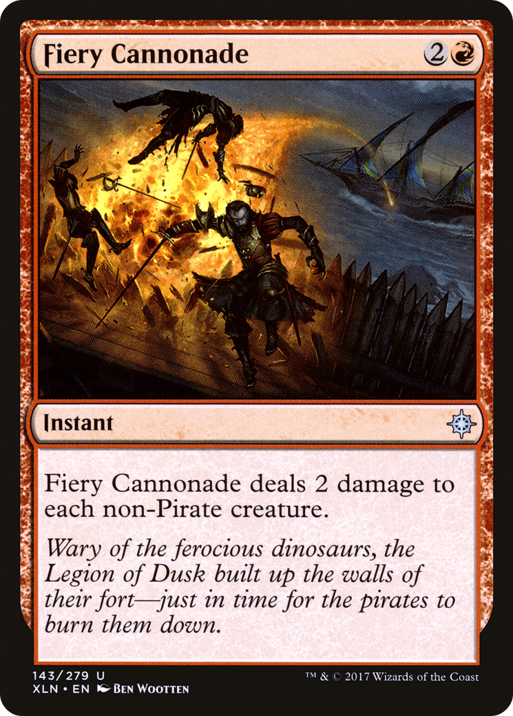 Fiery Cannonade [Ixalan]-1