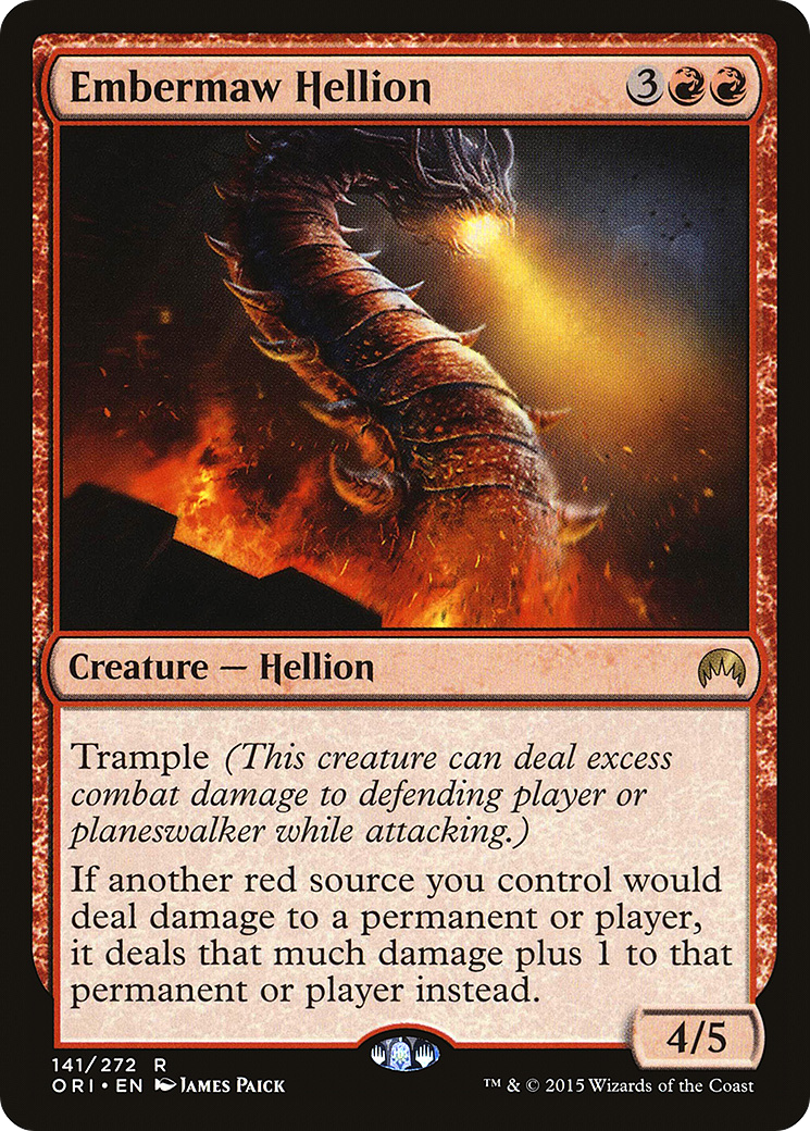 Embermaw Hellion [Magic Origins]-1