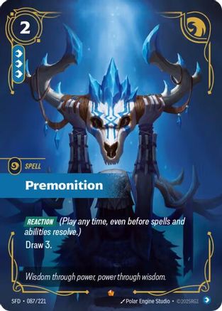 Premonition (087/221) - Spiritforged Foil-1