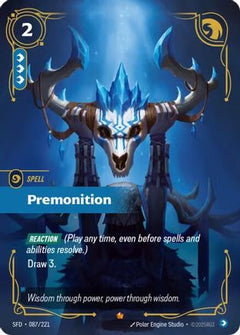 Premonition (087/221) - Spiritforged Foil-1