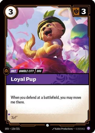 Loyal Pup (126/221) - Spiritforged-1
