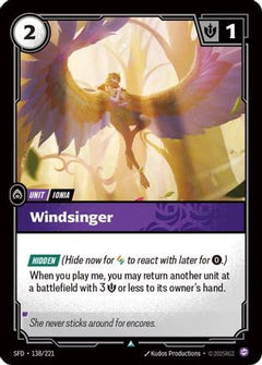 Windsinger (138/221) - Spiritforged Foil-1