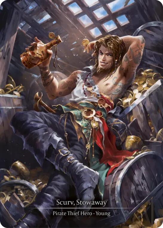 Scurv, Stowaway [HER143] (Promo)  Cold Foil-2
