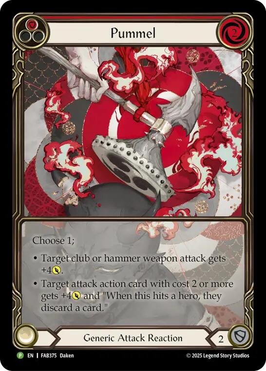 Pummel [FAB375] (Promo)  Rainbow Foil-1