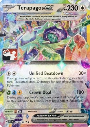 Terapagos ex (128/142) (Series 7) [Prize Pack Series Seven]-1