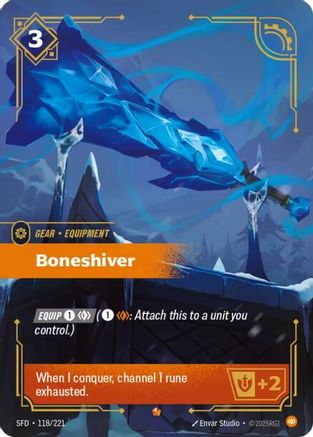 Boneshiver (118/221) - Spiritforged Foil-1
