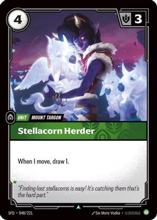 Stellacorn Herder (048/221) - Spiritforged Foil-1