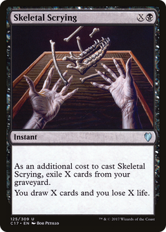 Skeletal Scrying [Commander 2017]-1