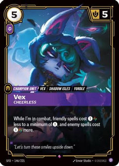 Vex - Cheerless (146/221) - Spiritforged Foil-1