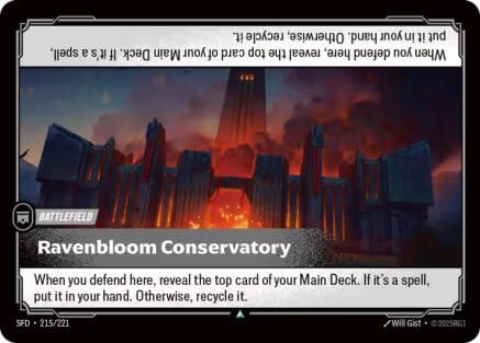 Ravenbloom Conservatory (215/221) - Spiritforged Foil-1