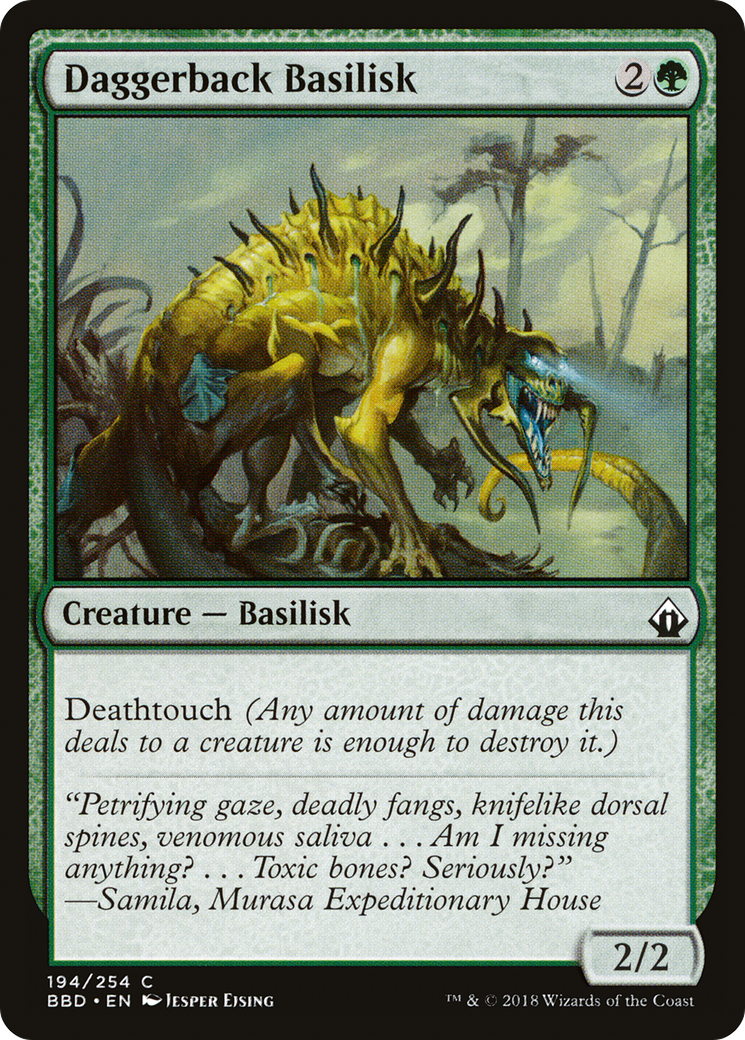 Daggerback Basilisk [Battlebond]-1