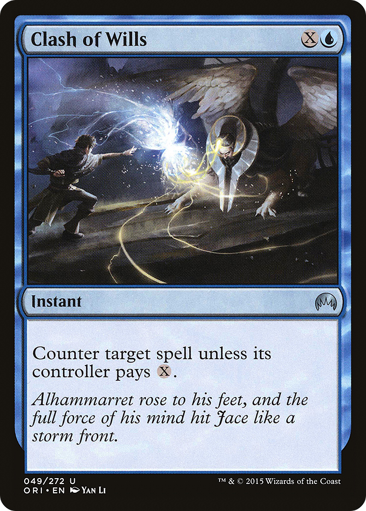 Clash of Wills [Magic Origins]-1