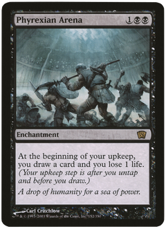 Phyrexian Arena (Oversized) [Eighth Edition Box Topper]-1