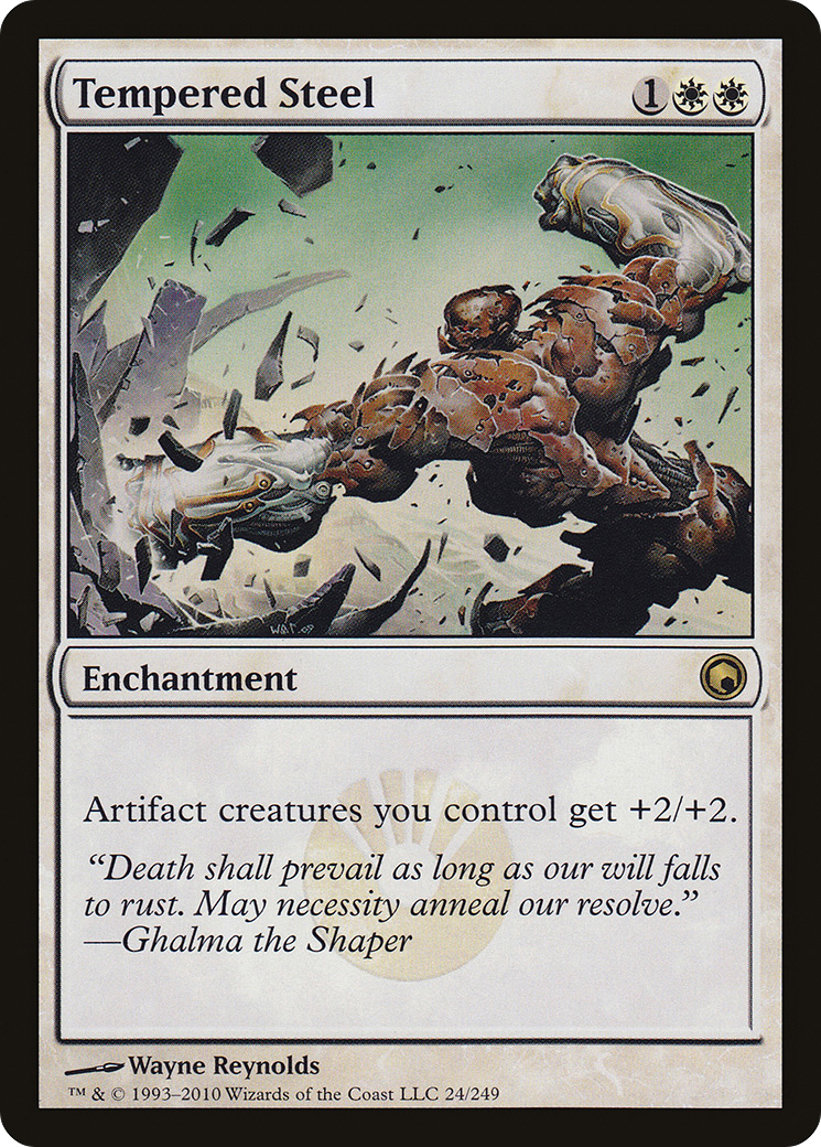 Tempered Steel [Scars of Mirrodin]-1