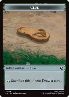 Clue (0014) // Copy (0002) Double-Sided Token [Avatar: The Last Airbender Tokens]-3